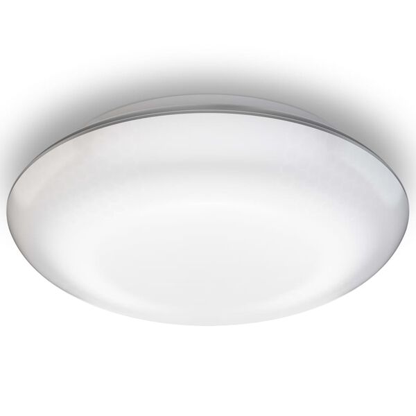 Steinel Plafonnier &agrave; capteur DL Vario Quattro LED WW Argent&eacute; 035440