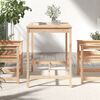 vidaXL Table de jardin 121x82,5x110 cm bois massif de pin