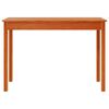 vidaXL Table console marron miel 110x40x75 cm bois massif de pin