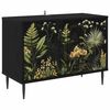 vidaXL Meuble TV RHENEN 69 x 33 x 50,5 cm Ch&ecirc;ne noir Bois d'ing&eacute;nierie