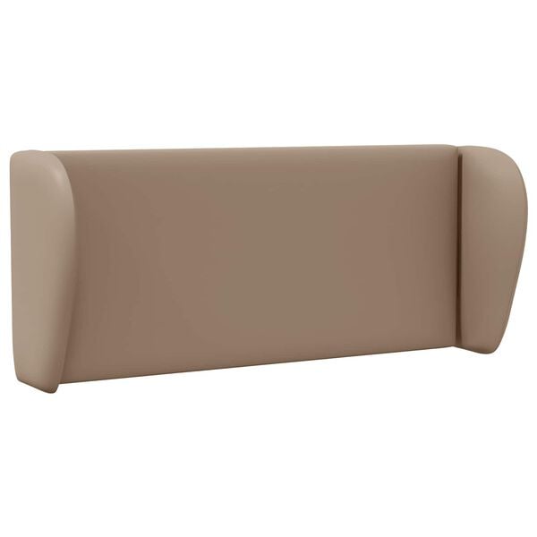 vidaXL Oreille de t&ecirc;te de lit Tan 40 x 23 x 6 cm PVC
