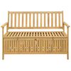 vidaXL Banc de rangement avec stockage avec porte Acacia massif