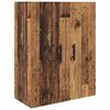 vidaXL Haut Armoire avec tiroir 2 pcs Bois Ancien 69,5 x 34 x 180 cm
