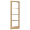 vidaXL Porte int&eacute;rieure ORKDAL Marron 73,5 x 198,5 cm