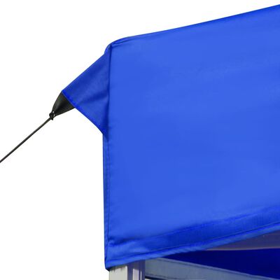 vidaXL Tente de réception pliable Aluminium 6 x 3 m Bleu