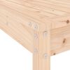 vidaXL Ensemble de bar de jardin 9 pcs Bois de pin massif