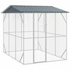 vidaXL Cage pour oiseaux Anthracite 227 x 310 x 247 cm Acier galvanisé