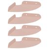 vidaXL &Eacute;tag&egrave;re flottante avec &eacute;tag&egrave;re 4 pcs Rose 15 x 15 x 2 cm