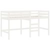 vidaXL Lit mezzanine d'enfants sans matelas avec &eacute;chelle 90x200 cm