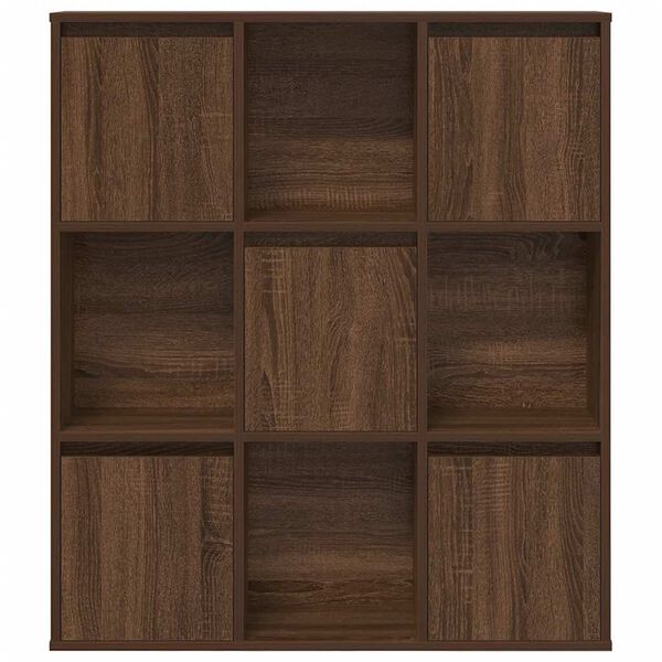 vidaXL Bibliothèque chêne marron 89x24x101,5 cm bois d'ingénierie