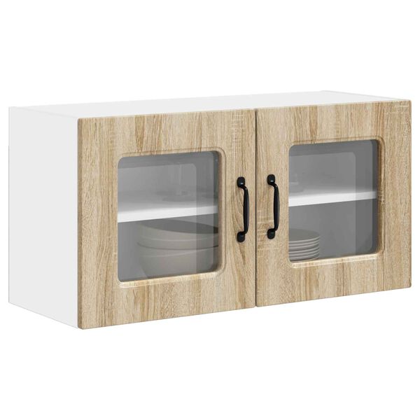 vidaXL Armoire de cuisine Kalmar Ch&ecirc;ne Sonoma 80 x 31 x 40 cm