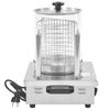 vidaXL Appareil &agrave; hot-dog avec 2 tiges Acier inoxydable 500 W