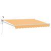 vidaXL Auvent r&eacute;tractable &eacute;lectrique Sable 100% Polyester et Aluminium