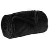 vidaXL plaid Noir 150 x 200 cm 0.78 kg Polaire