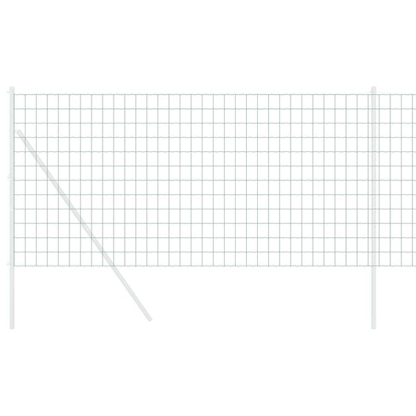 vidaXL Clôture Euro Vert 1.4 x 10 m Fer revêtu de PVC