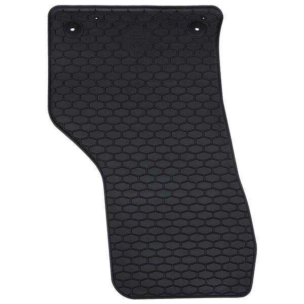 vidaXL Tapis de voiture 4 pcs Noir VW pour PASSAT B8 Caoutchouc