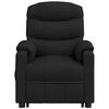 vidaXL Fauteuil de massage Noir Tissu
