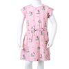 Robe pour enfants rose clair 116