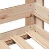 vidaXL Cadre de lit sans matelas 80x160 cm bois massif de pin