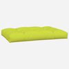 vidaXL Coussins de palette lot de 3 vert vif tissu