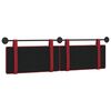vidaXL T&ecirc;te de lit suspendue Bordeaux 190 x 55 x 5 cm Simili cuir
