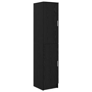 vidaXL Haut Armoire Ch&ecirc;ne noir 35 x 39 x 168 cm