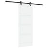 vidaXL Porte coulissante ORKDAL 83 x 211 cm Bois d'ing&eacute;nierie