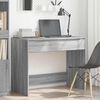 vidaXL Bureau Gris Sonoma 100 x 50 x 78 cm Bois d'ing&eacute;nierie