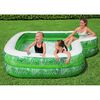 Bestway Piscine avec si&egrave;ge Tropical Paradise 231x231x51 cm