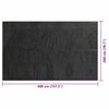 vidaXL Couverture de piscine Noir 400 x 200 cm PE