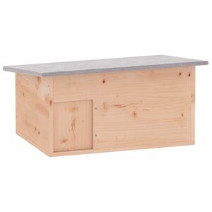 vidaXL Cabane pour h&eacute;risson 45 x 33 x2 2 cm Bois