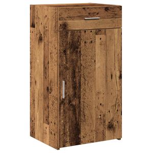 vidaXL Buffet avec tiroir Bois ancien 50 x 42,5 x 93 cm