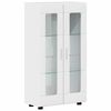 vidaXL Ensemble meuble TV FLORIN Blanc brillant Bois d'ing&eacute;nierie