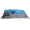 vidaXL Tente familiale tunnel 8 personnes bleu imperméable