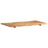 vidaXL Dessus de table Bois d'acacia massif 100x(50-60)x2,5 cm