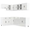 vidaXL Ensemble d'armoires de cuisine 11 pcs Lucca bois d'ing&eacute;nierie