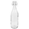 vidaXL 12 pcs Bouteilles en verre avec bouchon clipsable 1 L
