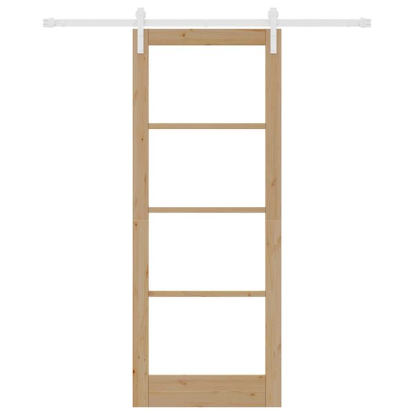 vidaXL Porte coulissante ORKDAL Naturel 83 x 211 cm
