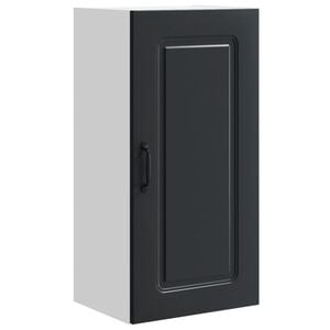 vidaXL Armoire de cuisine avec stockage Kalmar Noir 40 x 31 x 80 cm