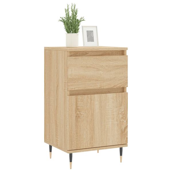 vidaXL Buffet ch&ecirc;ne sonoma 40x35x70 cm bois d'ing&eacute;nierie