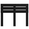 vidaXL T&ecirc;te de lit Ch&ecirc;ne noir 120 cm Bois d'ing&eacute;nierie