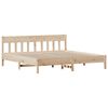 vidaXL Cadre de lit sans matelas 180x200 cm bois massif de pin