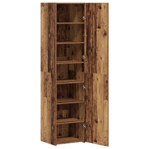 vidaXL Haut Armoire Bois ancien 45 x 42,5 x 185 cm