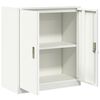 vidaXL Armoire de rangement Blanc 80 x 40 x 90 cm Acier