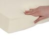Kerbl Matelas en mousse pour chiens 115 x 75 cm Beige et Gris 80328