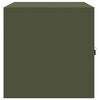 vidaXL Armoire de rangement Vert olive 80 x 40 x 40 cm Acier
