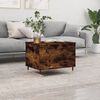 vidaXL Table basse Ch&ecirc;ne fum&eacute; 60x44,5x45 cm Bois d'ing&eacute;nierie