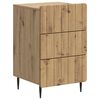 vidaXL Cabinet de chevet Ch&ecirc;ne artisanal 43 x 41 x 68 cm