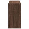 vidaXL Étagère murale chêne marron 100x25x50 cm bois d'ingénierie