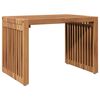 vidaXL Table d'appoint de jardin Marron 50 x 32,5 x 35 cm
